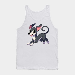 Italian Greyhound Jumping Tank Top